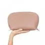 Elegant leather travel cosmetic bags makeup travel bags
