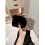 Hot Sale Bridal Wedding Clutch Purse  Luxury Party velvet Evening Bag