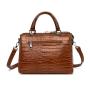 2024 Crocodile Purses And Handbags For Ladies Bags Women Handbags With Fashion Scarf Design
