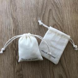 Custom Size Color Thin Muslin Cotton Packaging Bag