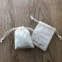 Custom Size Color Thin Muslin Cotton Packaging Bag