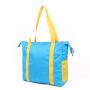 CHANGRONG Custom foldable oversized ladies tote color block shopping bag