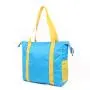 CHANGRONG Custom foldable oversized ladies tote color block shopping bag