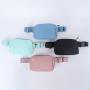 Keymay Hot Sale High Quality RTS 38 Colors Girls Waist Fanny Pack Cute Sports Crossbody Bag Wholesale Bum Bags Women's Belt Bag