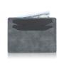 New Business Credit Id Leather Card Holder Wallet Customized Material Logo For Multiple Card Slots Design PU Leather Card Case