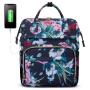 LOVEVOOK flower printing Women's Backpack for Laptop 15.6 Inch Waterproof university bags Work women travel laptop Backpacks
