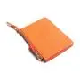 Mini Carteras Luxury Designer Genuine Leather Men Women Vintage Mini Zipper Zip Key Holder Coin Cash Money Pouch Wallet Purse