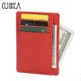 CUIKCA New Credit Card & ID Holders PU Leather Slim Women Wallet Zipper Coin Purse License Card Case Card & ID Holders