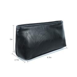Luxury Leather Stash PU Pouch Stash Bag Lady Odorless Bag Smell Proof Storage Case Carbon Lined Bag
