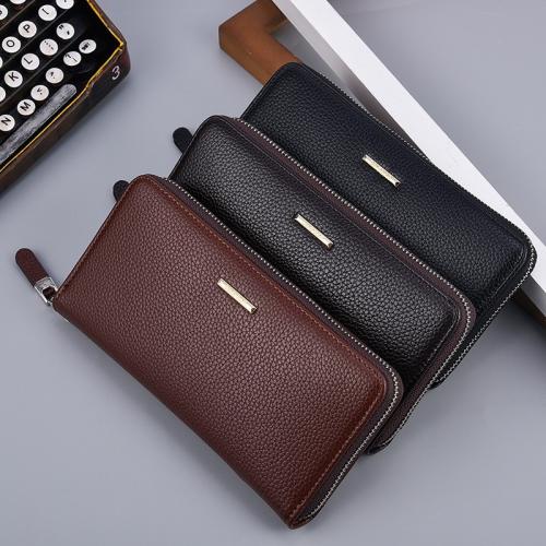 Lichee Carteras Mujer Casual Men Card Holder Wallet Wholesale Pu Cartera De Hombre CY113