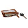 CUIKCA man Wallet leather  Coin Purse Black Vintage Waterproof card holders high quality key ring wallet for man
