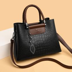 Taschen Tote Crossbody Bag Women Stone Grain Bolsosparamujeres Tassel Rivet Bags arge Capacity Luxury Bags bolsas para mujer