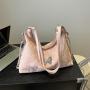 2024 Stylish Single Shoulder PU Leather Bag Large Capacity Women Tote Bag Waterproof Fashionable Fashion Hand Bag for Women