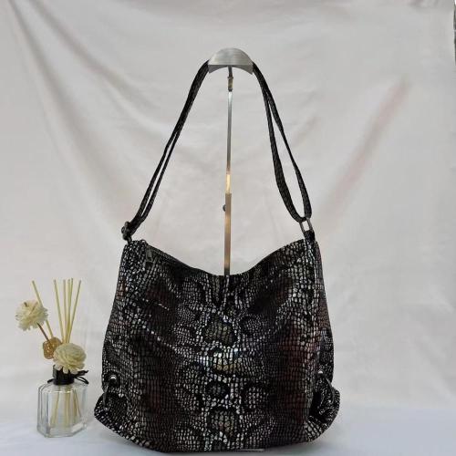 REALER 2024 OEM ODM Custom Snake Pattern Tote bags PU Leather womens Shoulder Bags Ladies Totes Hand bags luxury women handbags