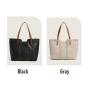 KBW718 Ladies Large Capacity Soft Leather Tote Bag New Fashion High Quality Business Bag Simple Shoulder Women Bag
