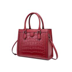 2024 Custom Embossed Crocodile Genuine Leather Bag For Luxury Women Handbag