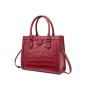 2024 Custom Embossed Crocodile Genuine Leather Bag For Luxury Women Handbag