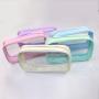 2022 New Arrivals Trending Products Waterproof  PVC Clear Make Up Bag Cosmetic Bag Transparent Pouch