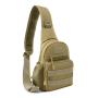 Wholesale Large Capacity Canvas Mini Sports Shoulder Messenger Bag Outdoor Men's Tactical Chest Bag With Fast Shipments