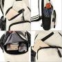 Women Sling Bag Small Backpack with Earphone Hole Shoulder Crossbody Backpack Girl Chest Bag Lady Multi-Function Shoulder Bag