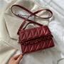 Women's diamond chain bag bolsas para mujer retro tide embroidered thread small square bag bolsos-para-mujeres-