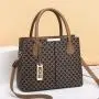 2024 Bags for women Retro Printed Handbag Large Capacity Lady-Style Shoulder Messenger Bag Portable and Fashionable for Women