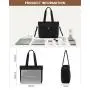 LOVEVOOK Chinese online market luxury hand bags work school womens canvas tote bag for women handbags ladies laptop tote bags