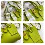 Silk scarf portable handbag factory bag wholesale quality handbags handbag factory bag wholesale Lychee pattern bucket bag