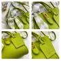 Silk scarf portable handbag factory bag wholesale quality handbags handbag factory bag wholesale Lychee pattern bucket bag