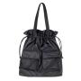 New Students Casual Pleated Solid Color Shoulder Bag Fashion Versatile Backpack Large Capacity Nylon Bag With Many Pockets