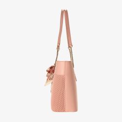 Susen Chrisbella 2022 high quality pu leather shoulder tote bag custom chain leather ladies handbags aesthetic