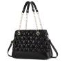 Custom Logo Pu Leather Messenger Bag Large Square Classic Female Handbag
