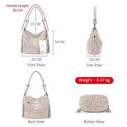 REALER 2021 bags Real Genuine Leather womens Shoulder Bags OEM ODM cusotom logo Ladies Totes Hobos Hand bags women Tote Handbags