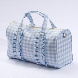 Guaranteed Quality Wholesale Custom Girls Student Backpack Zipper Pouch Custom Duffle Bags Plaid Lace Nude Duffle Bag