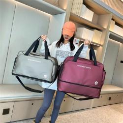 LX056 Hot Selling Men Bag Travel Messenger Bag Horizontal Version Cover Simple Shoulder Crossbody Sport Bag Printed Logo