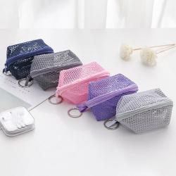 Fashion Multicolor Travel Mini Makeup Bag Women Zipper Cosmetic Case Small Organizer Storage Pouch Portable Toiletry Beauty Bags