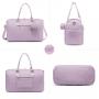 LOVEVOOK Wholesale Custom Logo 5 in1 Large Diaper Tote Travel Bags Mommy Weekender Duffel Bags Ladies Overnight Bag For Women