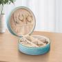 Fashion Portable Small Jewelry Boxes Travel Earrings Necklace Ring Organizer Storage Case Velvet Jewelry Box