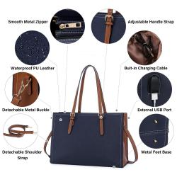 2022 new LOVEVOOK wholesale ladies 2pcs handbags sets fashion shoulder bags women laptop bags travel shopping office tote bags