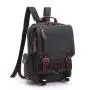 Hot Sale Casual Large Capacity canvas fabric backpack men shoulder back bag outdoor travel sling backpack for wholesale