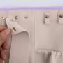 Ladies Nylon Jewelry Organizer Necklace Rings Ear Studs Jewel Gift Bag Jewel Holder Travel Clutch Bag Jewelry Packaging