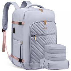 LOVEVOOK 40L Large capacity Travel Backpack Carry On Business laptop Backpack Waterproof Hiking Outdoor Backpack for men women