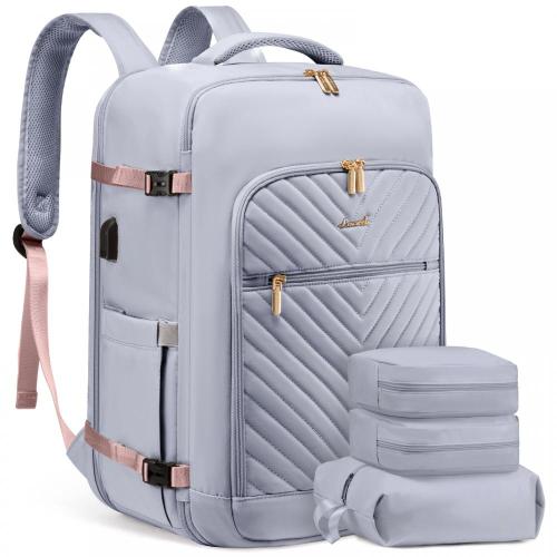 LOVEVOOK 40L Large capacity Travel Backpack Carry On Business laptop Backpack Waterproof Hiking Outdoor Backpack for men women