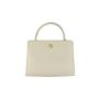 Custom Handbags Leather Chain Hand Bags Woman Fluent French Purse PU Vegan Leather Fashion Ladies Frame Handle Bag