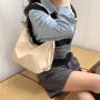 2023 nylon fashion handbags cheap soft ladies hand bags casual PU leather shoulder strap women's shoulder bags