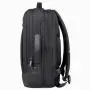 Men's Large Capacity Nylon Business Backpack Waterproof Outdoor Travel Computer Bag with Expansion and Printed LOGO