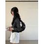 Luxury Silver Glitter Handbag PVC Sequins Decoration Shoulder Bag Two Colors Cheap Tote Bag Women's