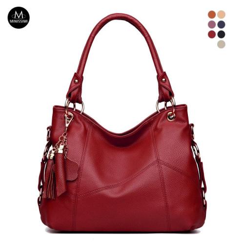 Large Capacity Luxury PU Leather Shoulder Bag Sac a Main Handbags for Daily Use