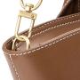 Hot Selling PU Leather Customize Logo Classic Retro Lady Bucket Handbag Messenger Bag For Women Solid Color Fashion Tote Bag