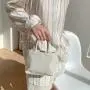 Hot Sale Wholesale High Quality Leather Handbag Girls Chocolate Color Chain Bag Macaron Summer Designer Mini Messenger Bag women